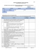Lista de cotejo para evaluación de los elementos de forma