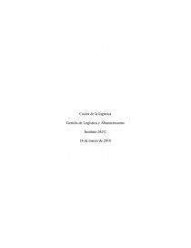 Logistica semana 6. Página 1