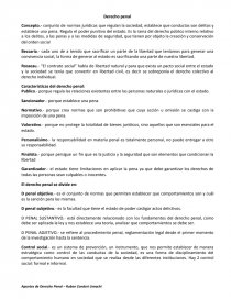 PARCIAL DERECHO PENAL. Página 1