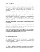 Mercadotecnia. Ideas principales