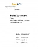 INFORME DE OBRAS