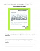 CARTA A UNA GRAN AMIGA.