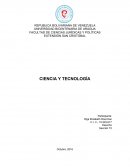 Ciencia y tecnología. Método Científico