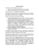 ¿La historia es una ciencia?