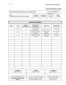 Elaboración de políticas y procedimientos