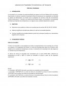 Laboratorio de Propiedades Termodinámicas y de Transporte