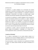 Relevancia de la Gestión por resultados en la Administración Comunal y su relación con la Planificación Estratégica