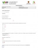 Algebra Evaluacion diagnostica