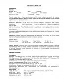 HISTORIA CLINICA Nº 4 ANAMNESIS