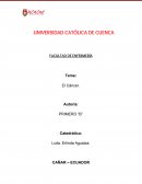 El cancer. Clasificación del cáncer