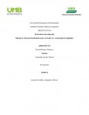 Desarrollo de protocolo de investigacion