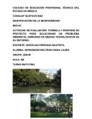 Actividad de evaluación: formula y propone un proyecto para solucionar un problema ambiental derivado de medios tecnológicos de su entorno