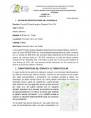 CARACTERISTICAS DEL ESPACIO Y EL TURNO ESCOLAR