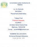 Producto integrador - Trabajo Final