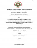 LA DRAMATIZACIÓN COMO ESTRATEGIA DE ENSEÑANZA EN LOS NIÑOS DE PRIMER AÑO DE EDUCACIÓN BÁSICA EN LA UNIDAD EDUCATIVA “BALNEARIO DE SUA” DEL CATÓN ATACAMES PROVINCIA DE ESMERALDAS