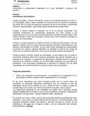 Caso la empresa Solutions S.A de C.V