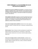 COMO INGRESAR A LA PLATAFORMA DE AULAS VIRTUALES DE UNIMINUTO