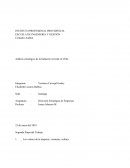 Análisis estratégico de la Industria Avícola en Chile