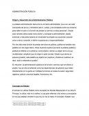 ADMINISTRACIÓN PÚBLICA Origen y desarrollo de la Administración Pública