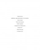 EMPRESAS, ORGANIZACIONES Y SU ENTORNO.