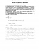 DEFINICION DE ELASTICIDAD DE LA DEMANDA RESPECTO AL PRECIO