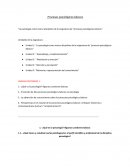 Procesos psicológicos básicos Tema 1