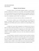 Relación de la biología con los derechos humanos