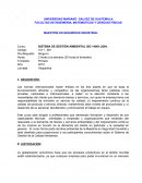 SISTEMA DE GESTIÓN AMBIENTAL