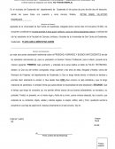 Acta notarial de probidad, honradez y buenos antecedentes