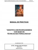IDENTIFICA MICROORGANISMOS CON BASE EN NICAS BACTERIOLÓGICAS