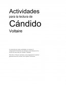 Actividades para la lectura de Cándido
