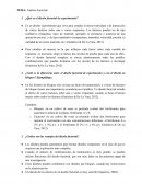 Análisis Factorial. ¿Qué es el diseño factorial de experimentos?