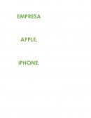 EMPRESA APPLE,iPHONE.