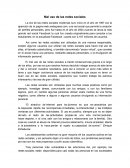 Mal uso de las redes sociales