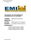 TRATAMIENTO DE AGUAS RESIDUALES PROVENIENTES DE LA CURTIEMBRE