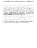 Ensayo Mito de la Caverna y Tractatus