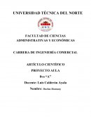 Baja rentabilidad artículo científico