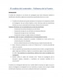El análisis del contenido – Valbuena de la Fuente