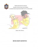 Micro evento deportivo