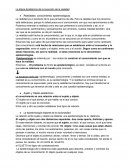 La lógica Epistémica de la invención de la realidad