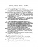 Actividad práctica – competencias Cognitivas o del saber