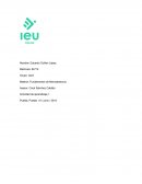 Fundamentos de Mercadotecnia. Actividad