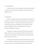 La Ergonomía en la oficina como factor de influencia en la disminución de estrés