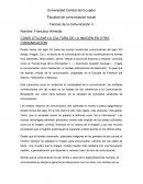 COMO UTILIZAR LA CULTURA DE LA IMAGEN EN OTRA COMUNICACIÓN