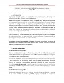 PROYECTO PARA LA IMPLEMENTACIÓN DE UN GIMNASIO - SAUNA