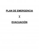 PLAN DE EMERGENCIA Y
