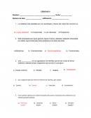 Examen ciencias