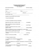 EXAMEN CIENCIAS Ciencias I Biología
