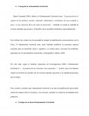 Que es ordenamiento territorial