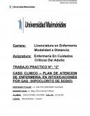 CACO CLINICO – PLAN DE ATENCION DE ENFERMERIA EN INTOXICACIONES PÓR GAS